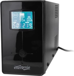 Linijski-interaktivni UPS 850 VA s LCD-om, USB-om i 2× IEC – Energenie