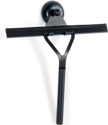 Zwarte glaswisser met zuighaak