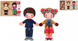 Houten aankleedpuzzel