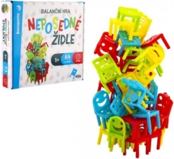 Rusteloze stoelen balansspel voor kinderen