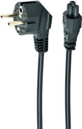 Strømkabel C5-stik (kløver) 0,5 m med VDE-certificering