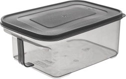 Contenitore da cucina per alimenti secchi 2,6 l, grigio