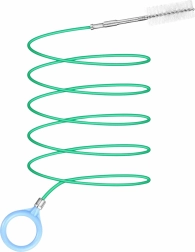 Børste til rengøring af afløb i bilens soltag, 5 m