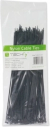 Nylon cable ties 200 × 2.5 mm, black (100 pcs)