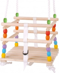 Wooden Bead Swing for Children Bigjigs Toys