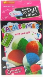 Maken van badbruisballen - aardbeienmojito