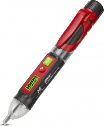 non-contact voltage detector with backlit display and built-in flashlight