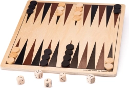 Backgammon in legno BIGJIGS TOYS