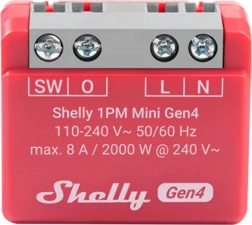 Shelly 1PM Mini Controllore Zigbee e Matter