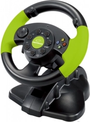 Volante da gioco EG104 con vibrazioni per PC, PS3 e Xbox 360
