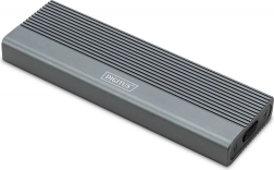 Aluminum Enclosure for M.2 NVMe SSD with USB‑C 3.1 Gen 2 (10 Gbps), Tool‑Free Assembly