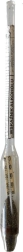 Alcoholmeter with thermometer for measuring alcohol