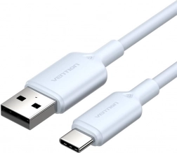 USB kábel USB‑A na USB‑C 3A 1 m modrý Vention