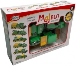 Magnetic Building Set – Farm Vehicles