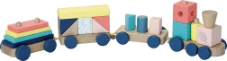 Trenino colorato in legno Vilac
