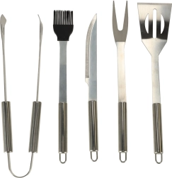 Sada grilovacího náčiní v pouzdře 6 v 1