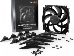 Be quiet! Silent Wings Pro 4 140 mm PWM – tichý a výkonný ventilátor