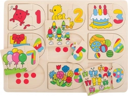 Bigjigs Toys Picture Counting Puzzle
