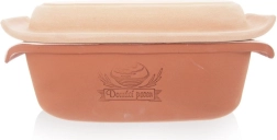 Ceramic Bread Baking Dish with Lid 33 cm