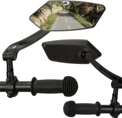 Bicycle Handlebar Rearview Mirrors, 360° Adjustable