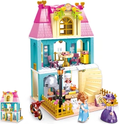 Sluban Girl's Dream Village House with Attic