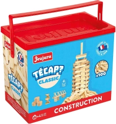 Jeujura costruzioni in legno massello 100 pezzi