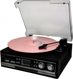 Multifunction turntable with cassette, radio and Bluetooth ATT-15SE