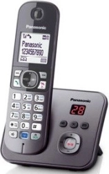 Panasonic draadloze telefoon met AB KX-TG6821 grijs