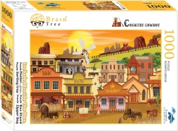 Puzzle BRAIN TREE Western Town 1000 Pieces