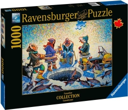 Ravensburger Puzzle Ice Fishing 1000 Pieces