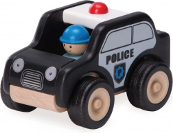 WORDERWORLD Mini Wooden Police Car