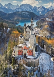 Educa puzzle Neuschwanstein Castle from the air 1000 pieces