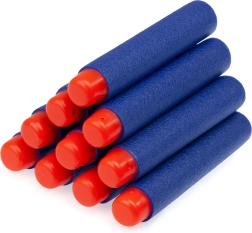 Schuimrubberen reservepijltjes voor blaster 10 stuks 7,2 cm