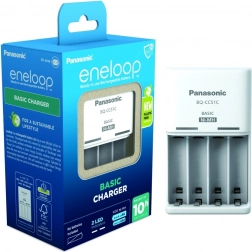 Caricabatterie Eneloop basic senza batterie AA/AAA