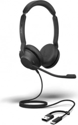 Jabra Evolve2 30 SE headset stereo con USB‑A e USB‑C (Microsoft Teams)