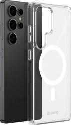 Crystal Shield Magnetic Case for Samsung Galaxy S25 Ultra MagSafe Transparent