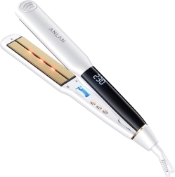Piastra per capelli ionica con tecnologia a infrarossi ANLAN