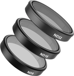 Ensemble de filtres CPL et ND8/16/32 TELESIN pour DJI ACTION 5 PRO / ACTION 4 / ACTION 3
