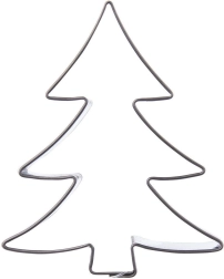 Stainless Steel Tree Cookie Cutter 6.7 cm