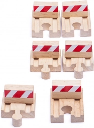Set drvenih odbojnika Bigjigs Rail