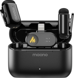 Maono WM622 PB2 wireless microphone for iPhone and iPad