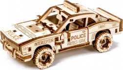 Puzzle 3D in legno auto della polizia WOODEN CITY