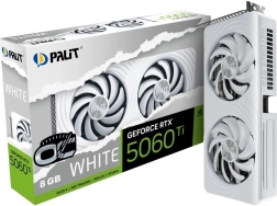 Videokaart PALIT GeForce RTX 5060 Ti White OC 8GB
