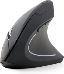 Souris optique sans fil Nano noire à 6 boutons