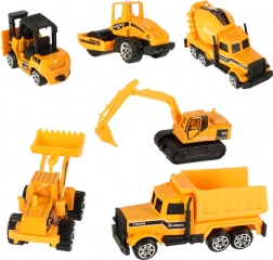 Set of Construction Vehicles 6 pcs