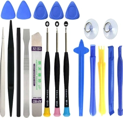 Kit d’outils pour la réparation de téléphones et d’électronique, 20 pièces