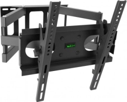 Wall mount for LCD/LED TV 23–60" with 50 kg load capacity and tilt/swivel adjustment