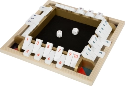 Small Foot Wooden Dice Game – Gold Edition