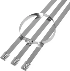 100 db rozsdamentes acél kötözőszalag