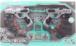 Set ruimtepistolen met foamkogels voor kinderen 6+